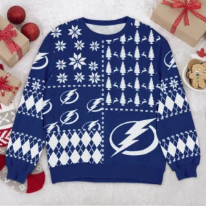 Special Release Tampa Bay Lightning NHL Ugly Sweater All Over Prints Christmas Season HONHL180924SW7