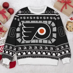 Special Release Philadelphia Flyers NHL Ugly Sweater All Over Prints Christmas Season QTNHLVA160924A155