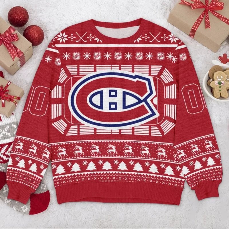 Special Release Nashville Predators NHL Ugly Sweater All Over Prints Christmas Season QTNHLTK160924A5