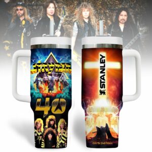 Stryper Band Music Custom Stanley Quencher 40oz Stainless Steel Tumbler With Handle - Threewoofs