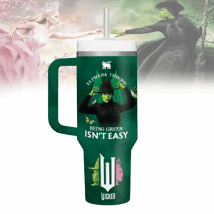 Wicked Movies Custom Stanley Quencher 40oz Stainless Steel Tumbler With Handle - Threewoofs