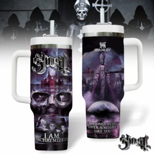 Ghost Band Music Custom Stanley Quencher 40oz Stainless Steel Tumbler With Handle - Threewoofs