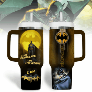 Batman Movies Custom Stanley Quencher 40oz Stainless Steel Tumbler With Handle - Threewoofs
