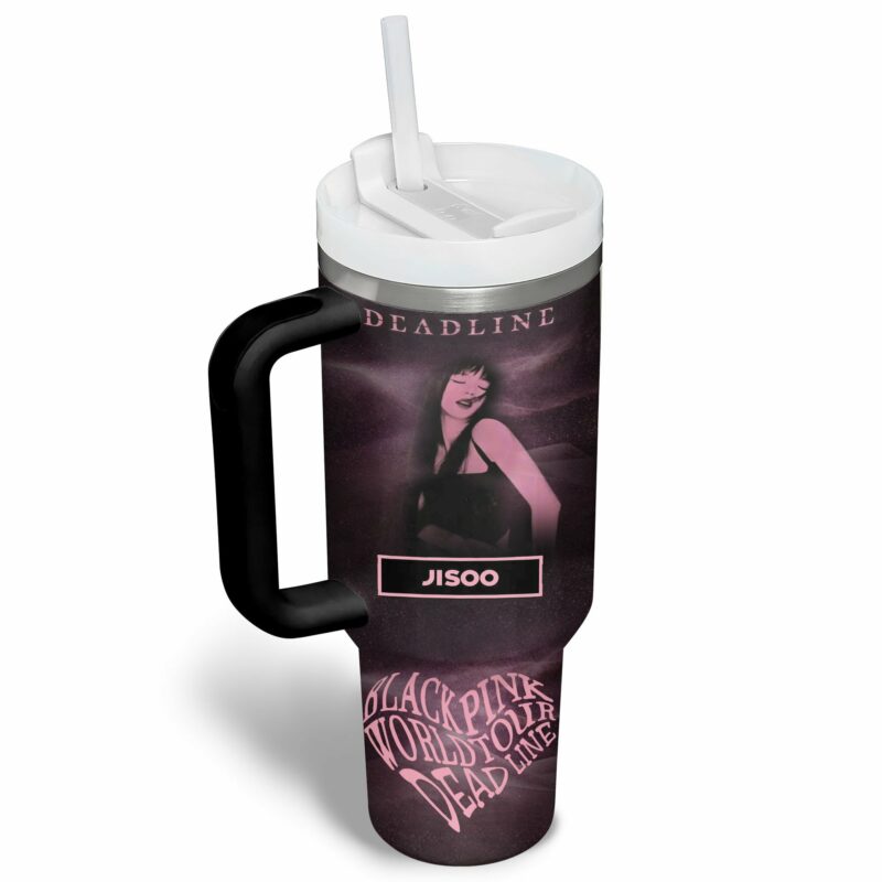 Blackpink Music Custom Stanley Quencher 40oz Stainless Steel Tumbler With Handle - Threewoofs