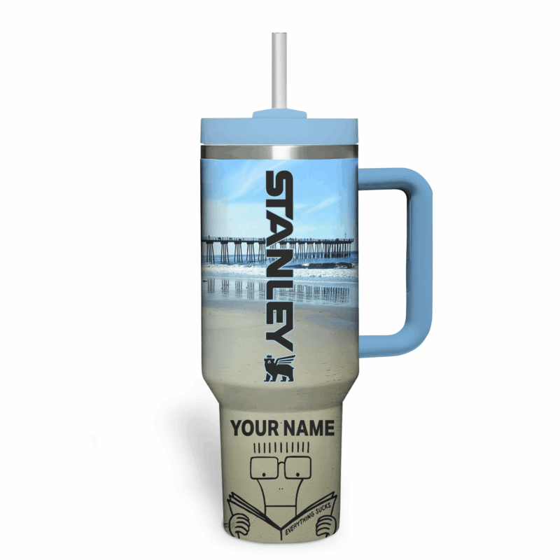Descendents Music Custom Stanley Quencher 40oz Stainless Steel Tumbler With Handle - Threewoofs - Image 3