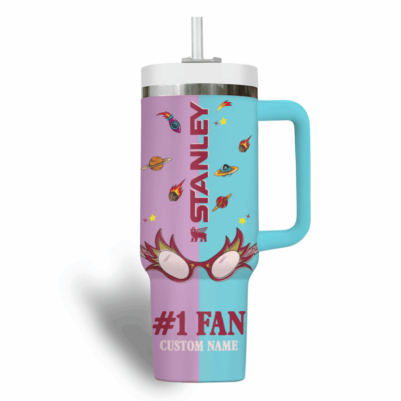 Elton John Music Custom Stanley Quencher 40oz Stainless Steel Tumbler With Handle - Threewoofs - Image 3