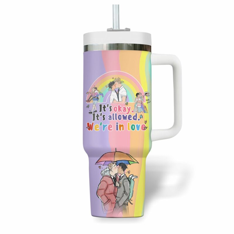 Heartstopper Movies Custom Stanley Quencher 40oz Stainless Steel Tumbler With Handle - Threewoofs - Image 4