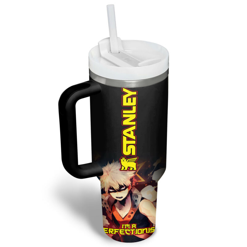 My Hero Academia Anime Custom Stanley Quencher 40oz Stainless Steel Tumbler With Handle - Threewoofs - Image 6