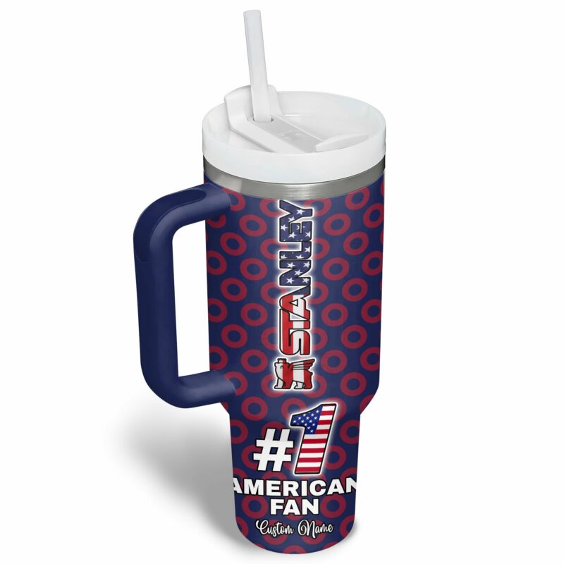 Phish Music Custom Stanley Quencher 40oz Stainless Steel Tumbler With Handle - Threewoofs - Image 2