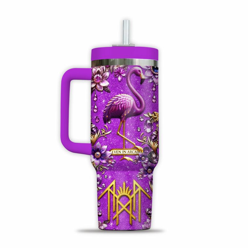 Sleep Token Music Custom Stanley Quencher 40oz Stainless Steel Tumbler With Handle - Threewoofs - Image 4