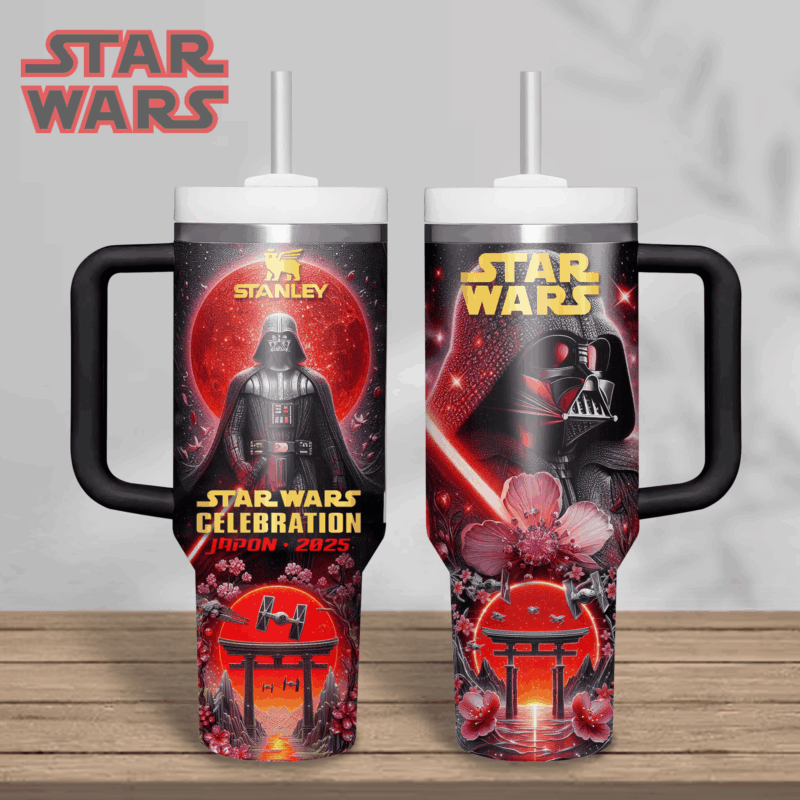 Star Wars Movies Custom Stanley Quencher 40oz Stainless Steel Tumbler With Handle - Threewoofs - Image 2