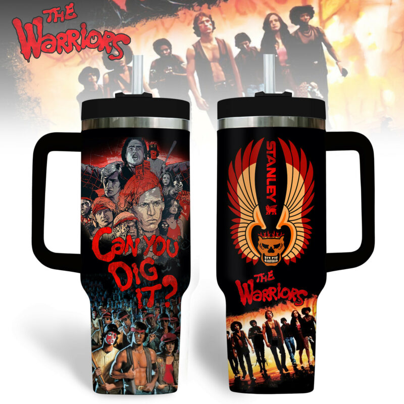 The Warriors Movies Custom Stanley Quencher 40oz Stainless Steel Tumbler With Handle - Threewoofs