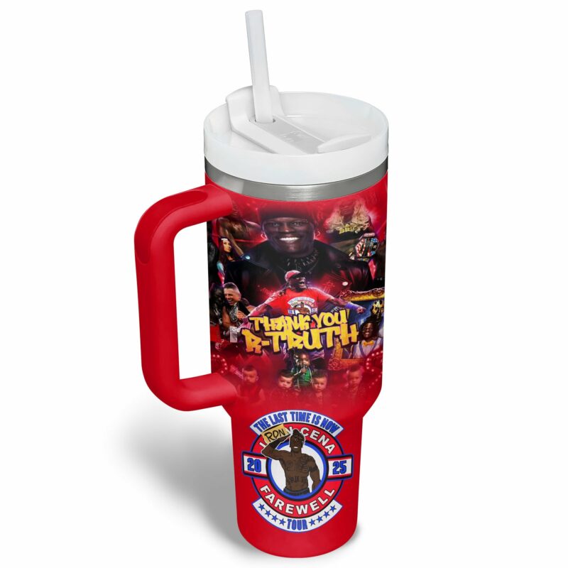 We Want Truth Sports Custom Stanley Quencher 40oz Stainless Steel Tumbler With Handle - Threewoofs - Image 2