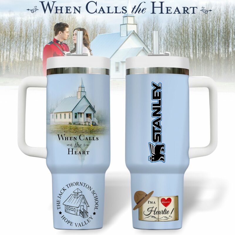When Calls the Heart TV Series Custom Stanley Quencher 40oz Stainless Steel Tumbler With Handle - Threewoofs