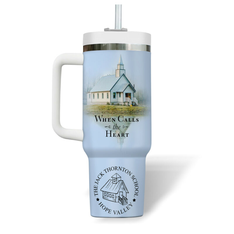 When Calls the Heart TV Series Custom Stanley Quencher 40oz Stainless Steel Tumbler With Handle - Threewoofs - Image 3