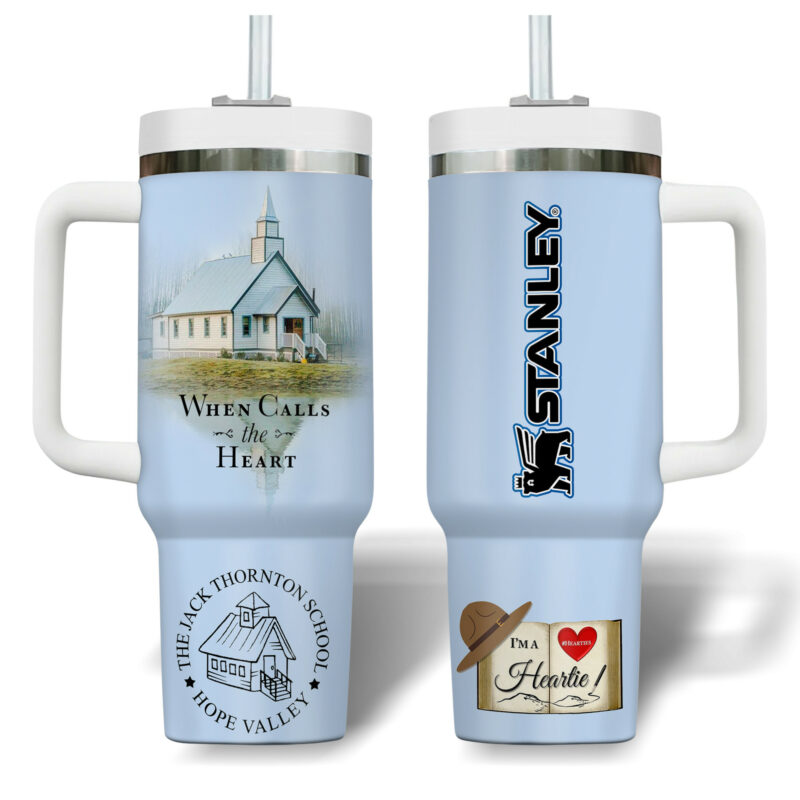 When Calls the Heart TV Series Custom Stanley Quencher 40oz Stainless Steel Tumbler With Handle - Threewoofs - Image 2