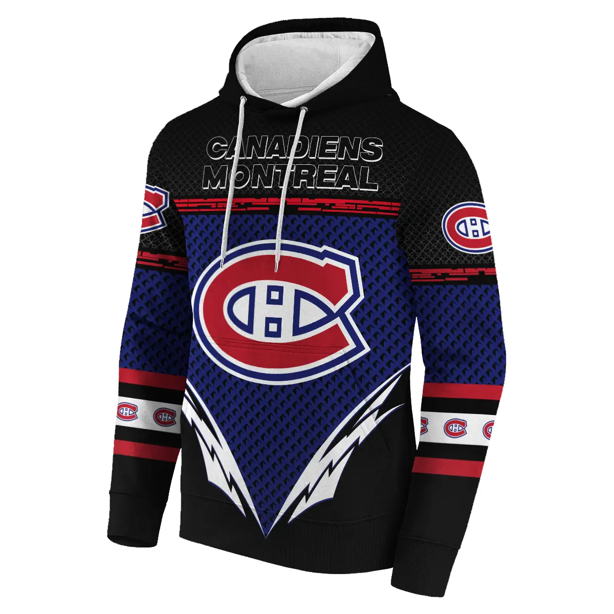 Montreal Canadiens National Hockey League All Over Prints BLNHL010924MCHD - Hoodie - Image 2