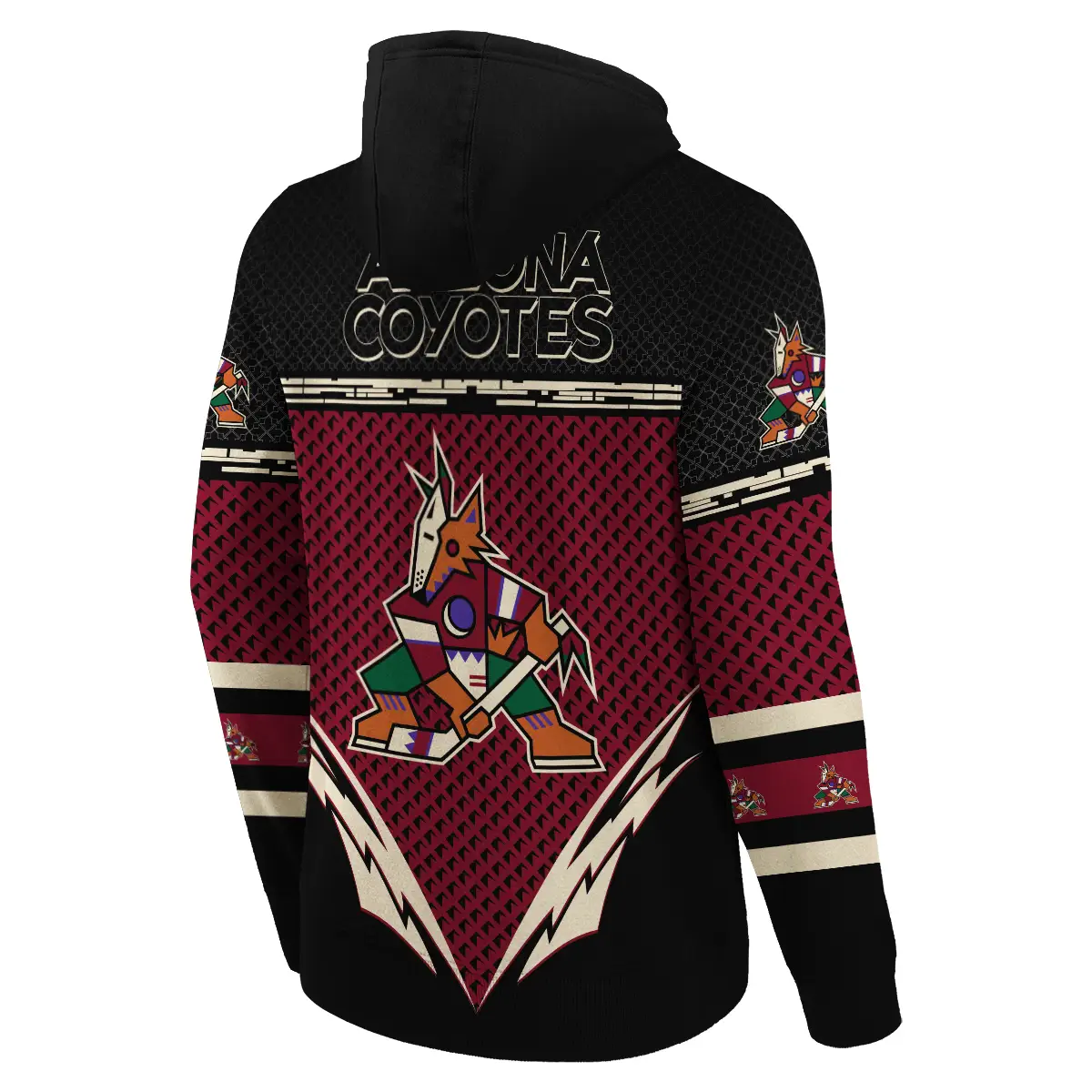Arizona Coyotes National Hockey League All Over Prints BLNHL010924ACHD - Hoodie - Image 3