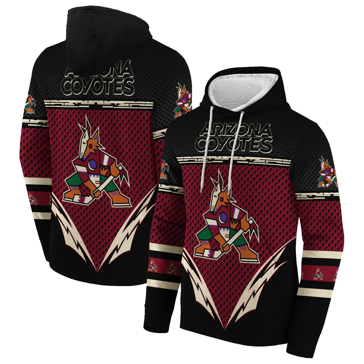 Arizona Coyotes National Hockey League All Over Prints BLNHL010924ACHD - Hoodie