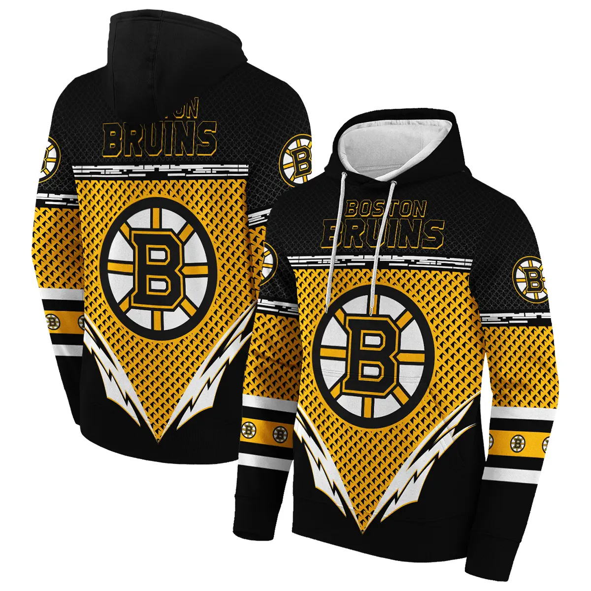 Boston Bruins National Hockey League All Over Prints BLNHL010924BBHD - Hoodie