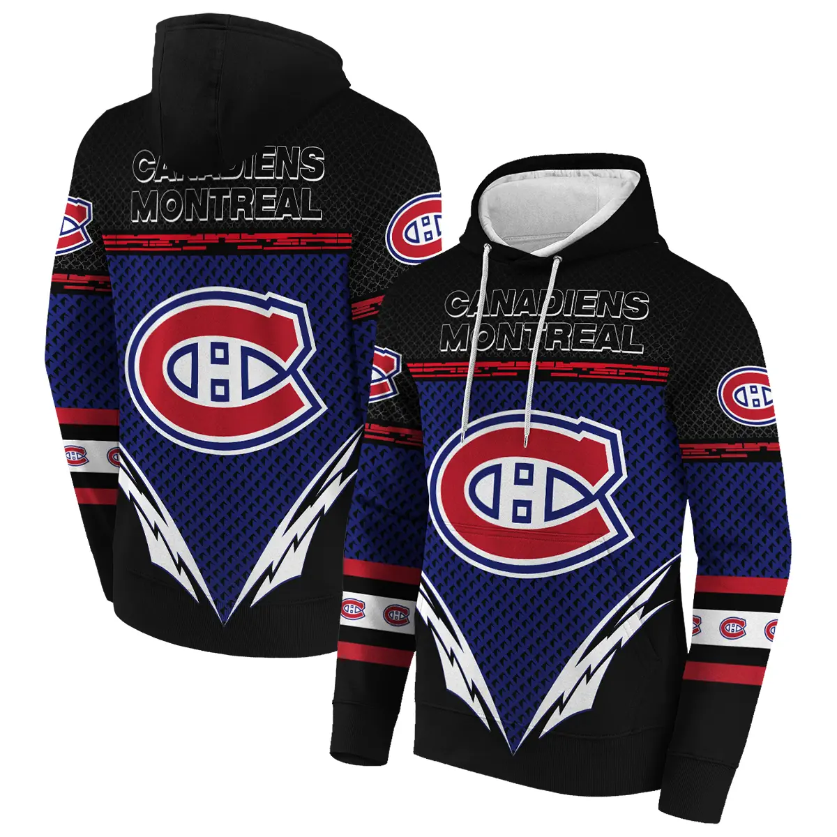 Montreal Canadiens National Hockey League All Over Prints BLNHL010924MCHD - Hoodie