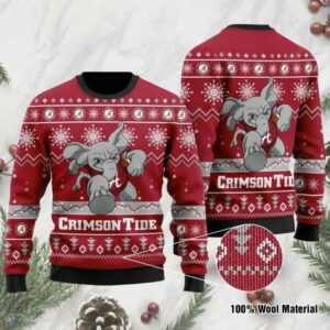 Alabama Crimson Tide Football Ugly Christmas Sweater, NCAA Christmas Sweater