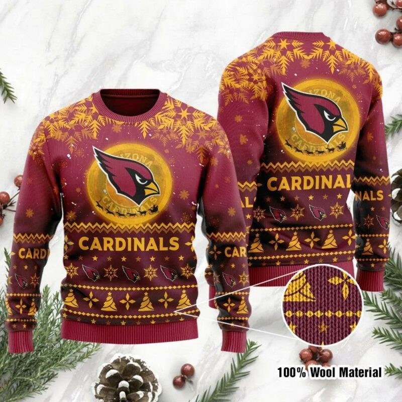 Arizona Cardinals American Football NFL Ugly Christmas Sweater, NFL Christmas Sweater
