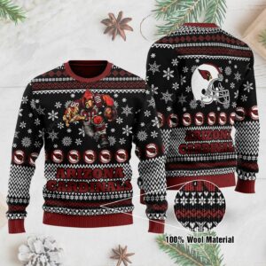 Arizona Cardinals American Football Ugly Christmas Sweater, NFL Christmas Sweater