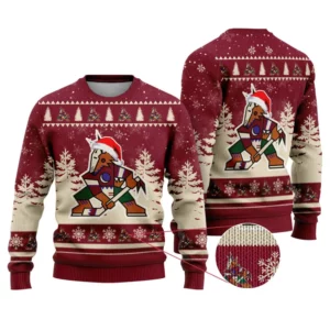 NHL Arizona Coyotes Personalized Name Christmas Design Ugly Sweater ST2301