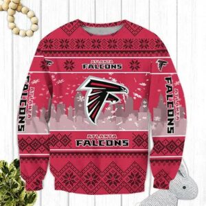 Atlanta Falcons NFL Ugly Christmas Sweater, NFL Christmas Sweater