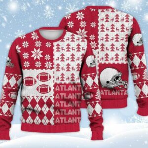 Atlanta Falcons Ugly Christmas Sweater, NFL Christmas Sweater