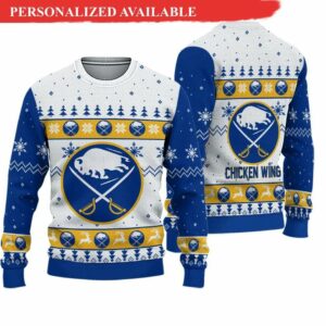 Buffalo Sabres Ice Hockey Ugly Christmas Sweater, NHL Christmas Sweater