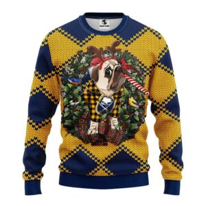 Buffalo Sabres Pub Dog Ugly Christmas Sweater, NHL Christmas Sweater