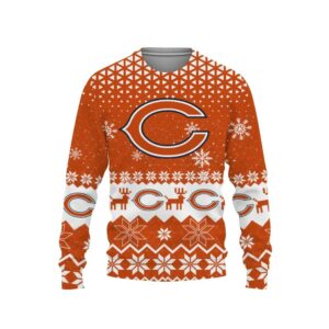Chicago Bears Ugly Christmas Sweater, NFL Christmas Sweater