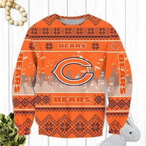 Chicago Bears Ugly Christmas Sweater, NFL Christmas Sweater