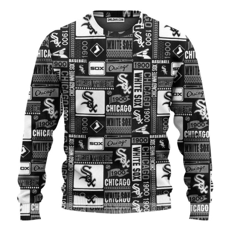 Chicago White Sox Baseball Ugly Christmas Sweater, MLB Christmas Sweater