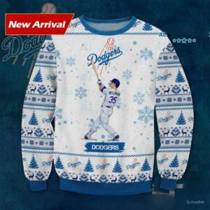 Cody Bellinger Los Angeles Dodgers Ugly Christmas Sweater, MLB Christmas Sweater