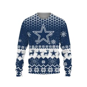 Dallas Cowboys Sports Football American Ugly Christmas Sweater, NFL Christmas Sweater