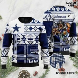 Dallas Cowboys Ugly Christmas Sweater, NFL Christmas Sweater