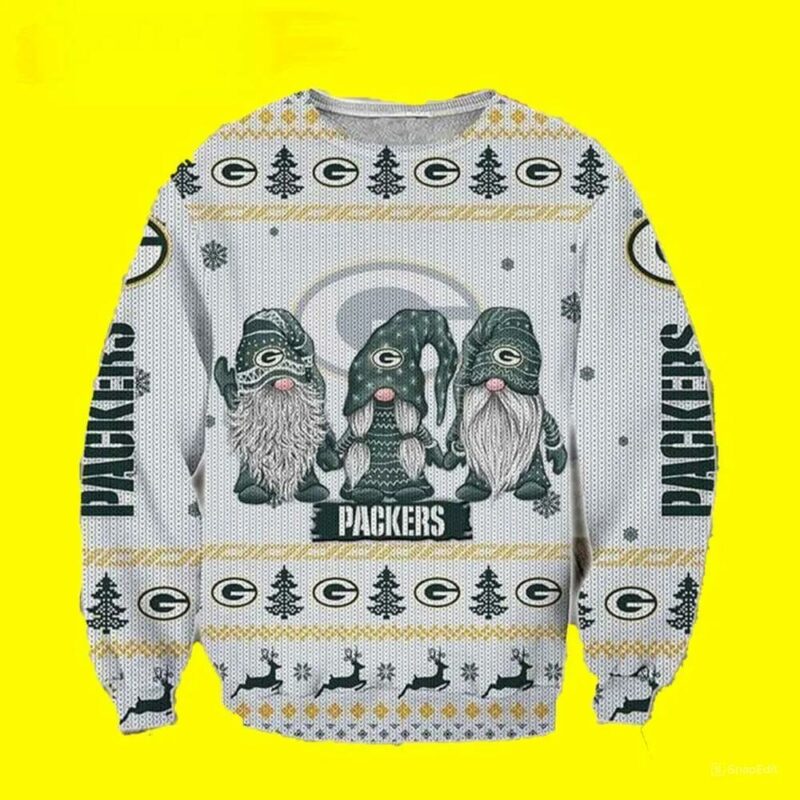 Funny Noel Green Bay Packers Ugly Christmas Sweater, NFL Christmas Sweater