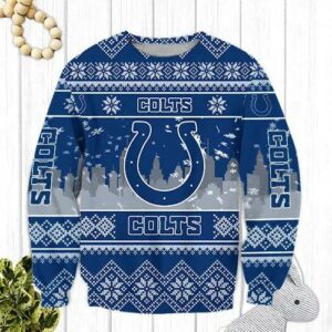 Indianapolis Colts Ugly Christmas Sweater, NFL Christmas Sweater