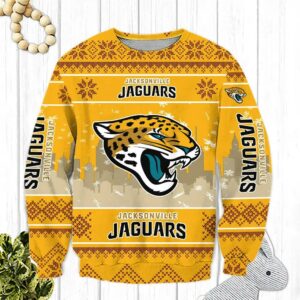 Jacksonville Jaguars Ugly Christmas Sweater, NFL Christmas Sweater