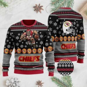 Kansas City Chiefs Ugly Christmas Sweater 3D, NFL Christmas Sweater