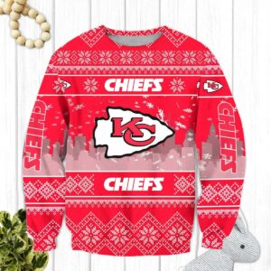Kansas City Chiefs Ugly Sweater, NFL Christmas Sweater