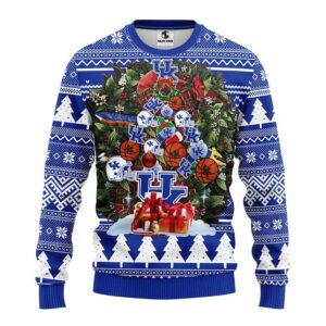 Kentucky Wildcats Tree Ugly Ugly Christmas Sweater, NCAA Christmas Sweater