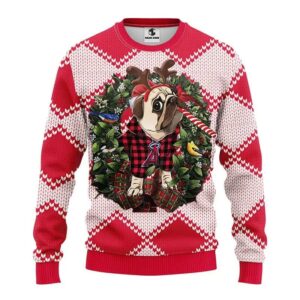 Los Angeles Angels Pub Dog Ugly Christmas Sweater, MLB Christmas Sweater