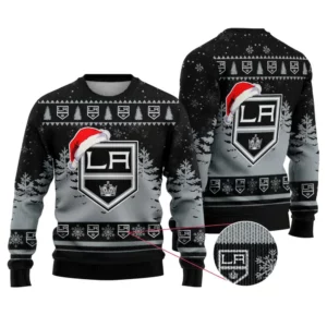 NHL Los Angeles Kings Personalized Name Christmas Design Ugly Sweater ST2301