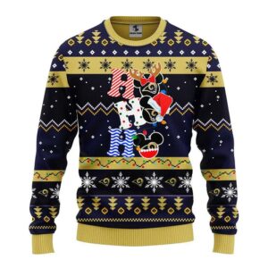 Los Angeles Rams HoHoHo Ugly Christmas Sweater, NFL Christmas Sweater