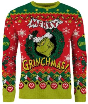 Merry Grinchmas Christmas Sweater Preorder, Grinch Holiday Sweater