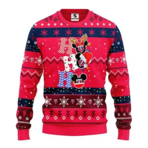 Minnesota Twins Hohoho Ugly Christmas Sweater, MLB Christmas Sweater